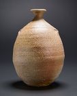 An Iga-yaki Vase by Nagatani Yasuhiro