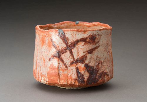 A Shino Tea Bowl (maker and era unkown)