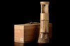A Bamboo Kakehana Vase by Kuroda Shogen (Tea Master Item)