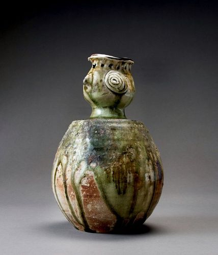 An Iga “Torigata” Vase by Furutani Michio