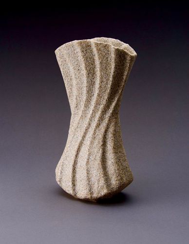 A Sculptured Vase from Takayuki Sakiyama's Chōtō Series