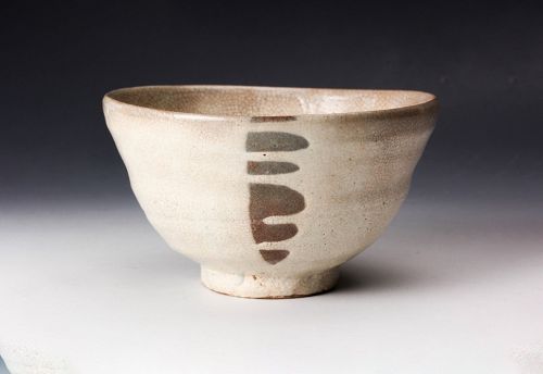 A Kohiki Tea Bowl by Sugimoto Sadamitsu