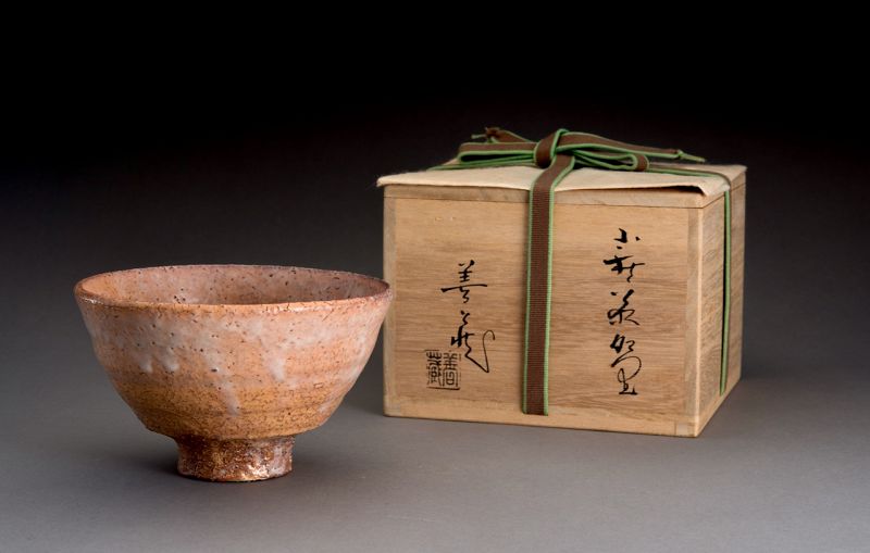 An Ido Hagi Chawan by Hatano Zenzo