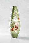 Ando - A Japanese cloisonne vase with flowers