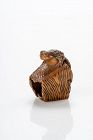 Masatada - A Japanese netsuke of a toad