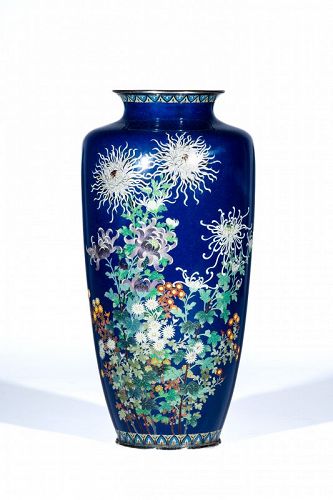 Hayashi Kodenji – A Japanese Cloisonnè vase