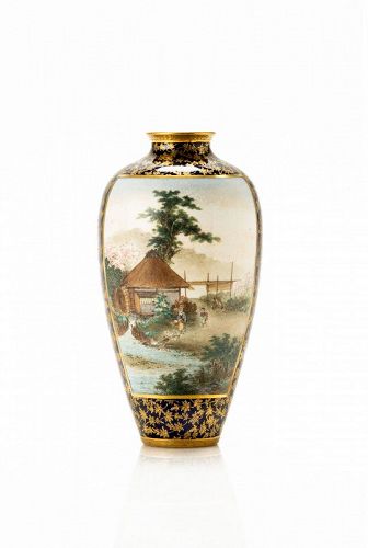 Kinkozan – A Japanese satsuma Vase
