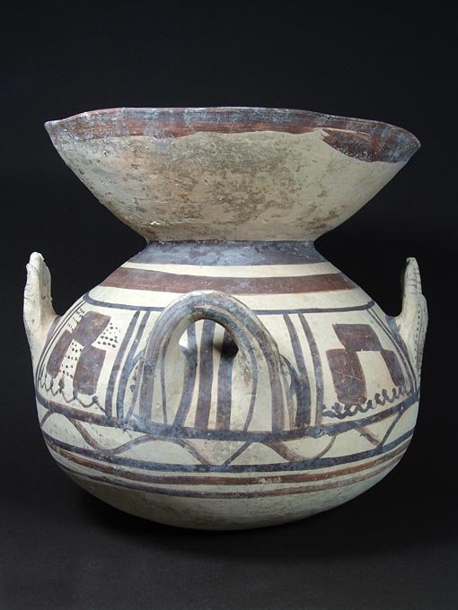 Daunian Olla with Hands, Subgeometric II B, 475-425 BC