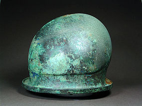 Etruscan Bronze Helmet of the Negau Type, 550-500 BC