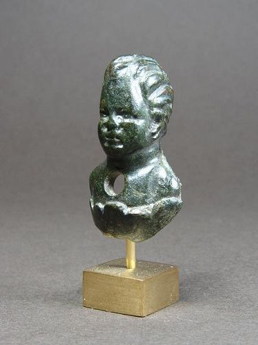 Bronze Eros Appliqué, Roman, 2nd/3rd Century AD
