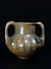 Early Etruscan Impasto Ware Amphora, 700-650 BC