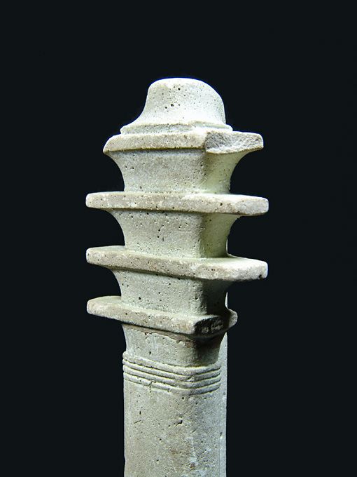 Large Egyptian Djed Pillar Amulet, 26th Dynasty, 664-525 BCE