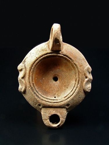 Roman Lamp Signed CCLO.SVC, late Flavian early Antonine, 80/90-140 AD