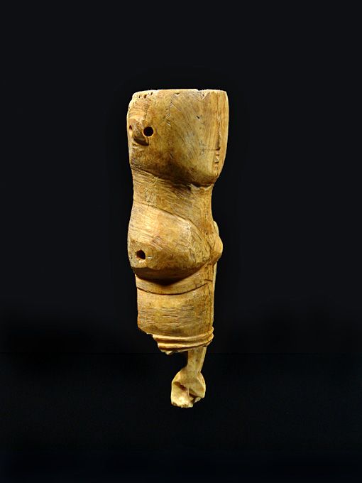 Coptic Bone Doll Fragment, Early Islamic Egypt, 7th to 9th Century AD