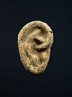 Etruscan Votive Ear, ex Moshe Dayan, 4th-2nd Century BC