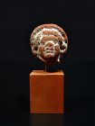 Egyptian Female Head, ex Moshe Dayan Collection, 250-300 AD