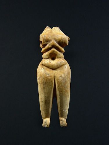 Coptic Bone Figurine, Early Islamic Egypt, 7th to 9th Century AD