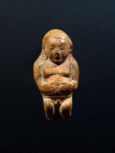 Rhodian Potbellied Dwarf, Archaic Period, ex Ernst Pfuhl, 525-500 BC