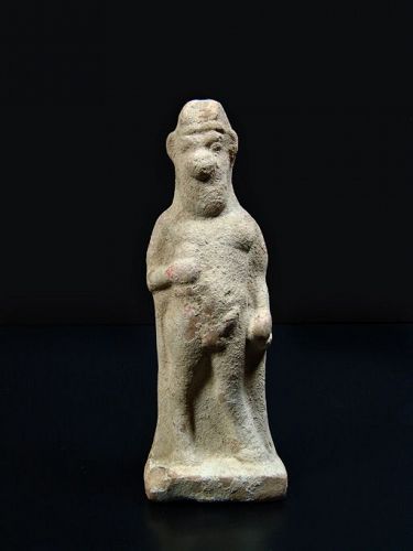 Greek Boeotian Figure of Pan, ex Ernst Pfuhl, 5th Century BC