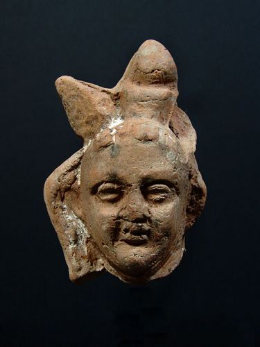 Egyptian Head of Harpokrates, Roman Period, 2nd Century AD