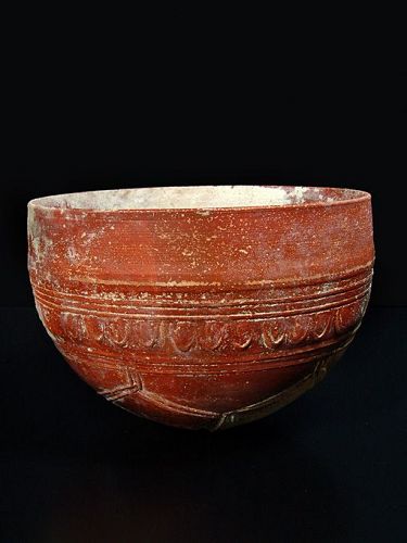 Greek Hellenistic Megarian Bowl, 2nd-1st Century BC