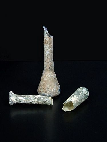 Roman Glass Bottle Fragments, 1st-2nd Century AD