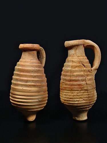 Pair of Roman Jugs, 2nd-4th Century AD
