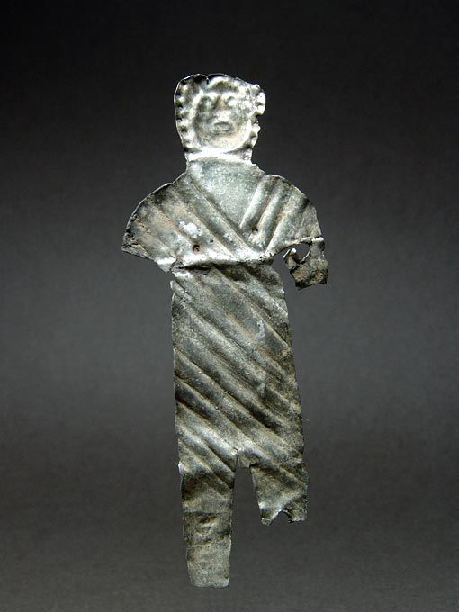 Votive Silver Male Figure, Eastern Mediterranean, 5th/4th century BC