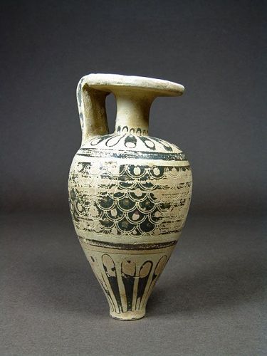 Early Corinthian Aryballos with Scales, 625-600 BC