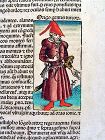 Nuremberg Chronicle, Depiction of a Turk, Edited 1493 AD