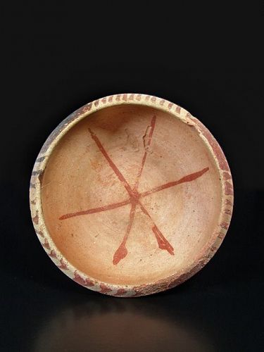 Italo-Geometric Bowl, Etruscan, 7th Century BC