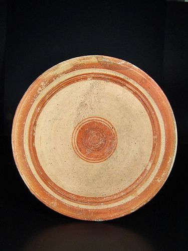 Daunian Plate, Sub Geometric III, 4th Century BC