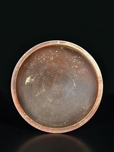 Glazed Greek Apulian Plate, 350-300 BC