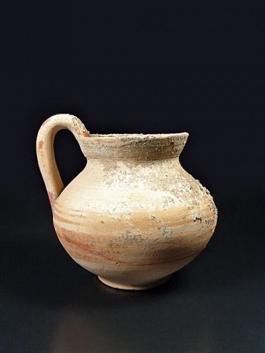 Apulian Messapian Bichrome Jug, 450-400 BC