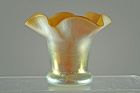 Gold Aurene Vase