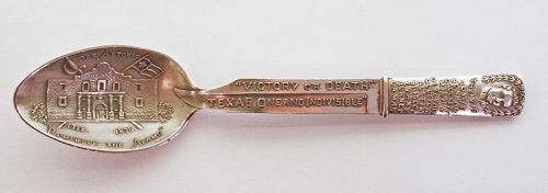 Alamo Souvenir Spoon, Daughters of the Republic of Texas