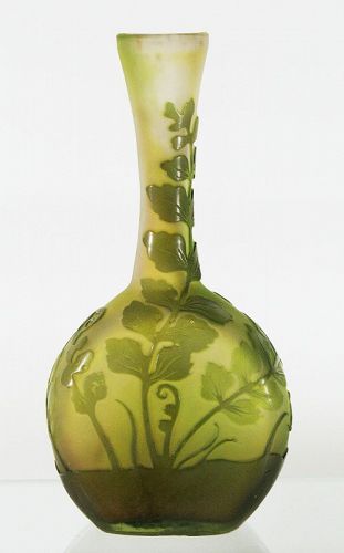 Galle "Fougeres" Vase