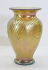 Steuben Decorated Gold Aurene Vase