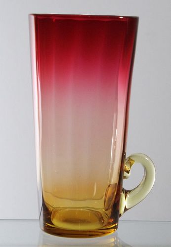 Amberina Lemonade Glass