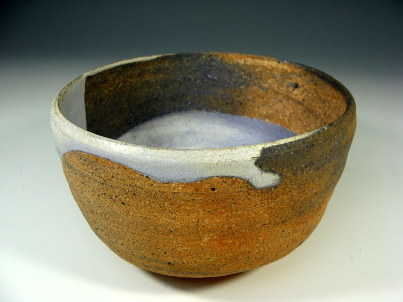 Elegant Japanese Chawan Tea Bowl by Mihara Ken