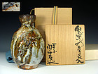 Iconic Oni-Shino Bottle Vase by Tsukigata Nahiko