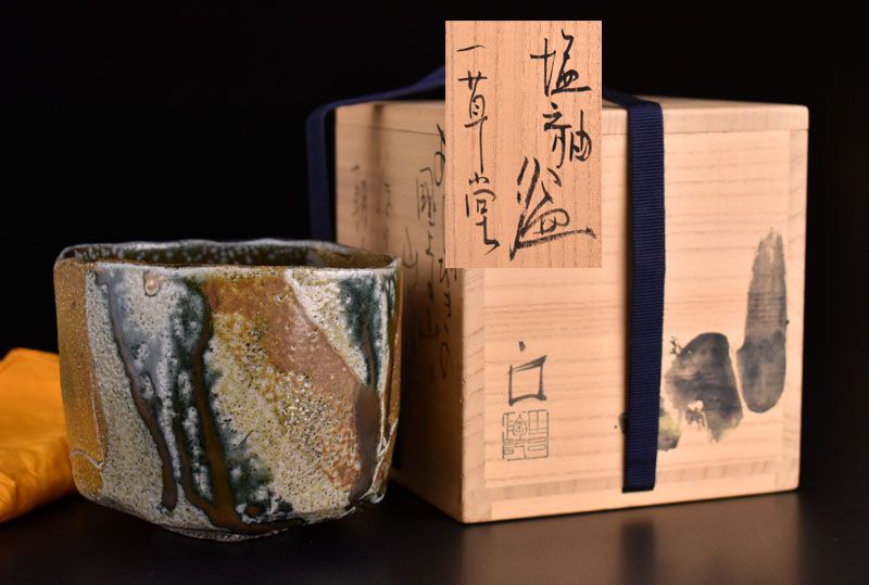 Contemporary Japanese Chawan Tea Bowl by Ajiki Hiro