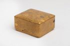 Kobako japanese urushi gold lacquer box names komori Edo 18th