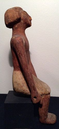 Magnificent Published Seated Boat Figure! 2,000 BC! Excellent Price!