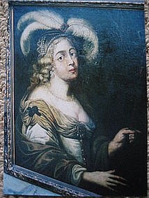 Portrait of a 19th Century European Lady