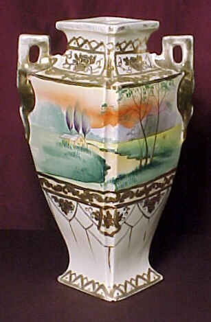 Old Japanese Nippon Style Vase
