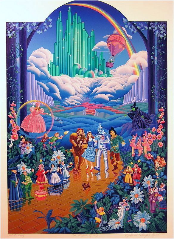 Original Serigraph, Melanie T. Kent, The Wizard of Oz