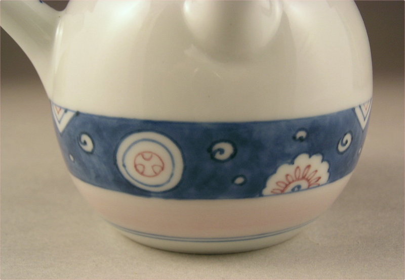 Very Fine Japanese Porcelain Kyusu by Seifu Yohei III