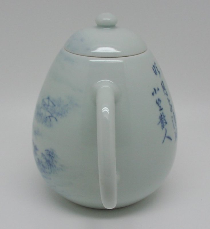 Japanese Sometsuke Porcelain Water Jug Seifu Yohei 4th