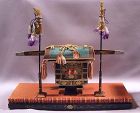 Very  Attractive Japanese Miniature Kago, Palanquin